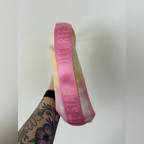 Jeffree Star Spring 2021 Exclusive Tie Dye Makeup Bag Purse - Picture 6 of 8